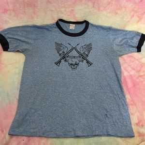 Vintage skull tee